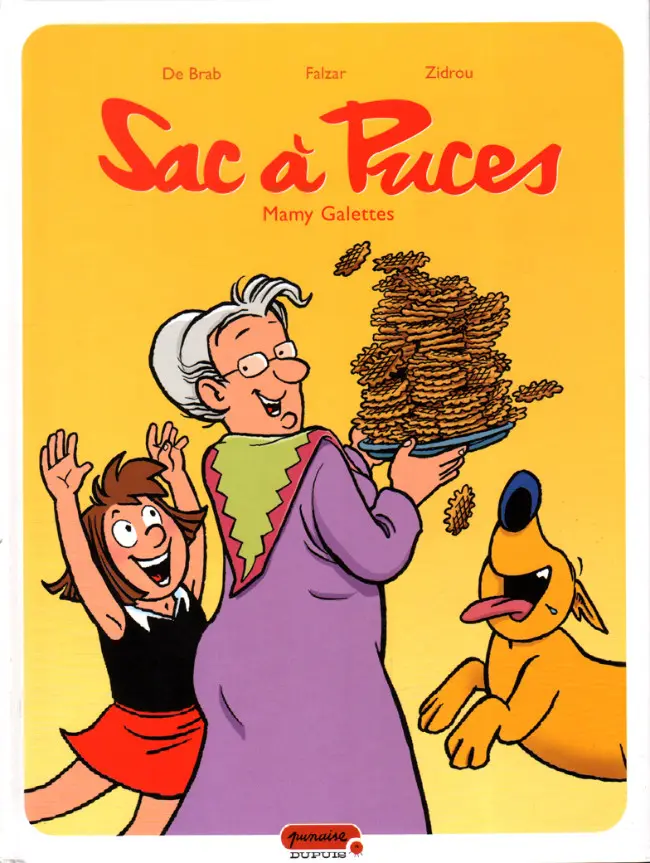 Couverture de l'album Sac à puces Tome 8 Mamy galettes