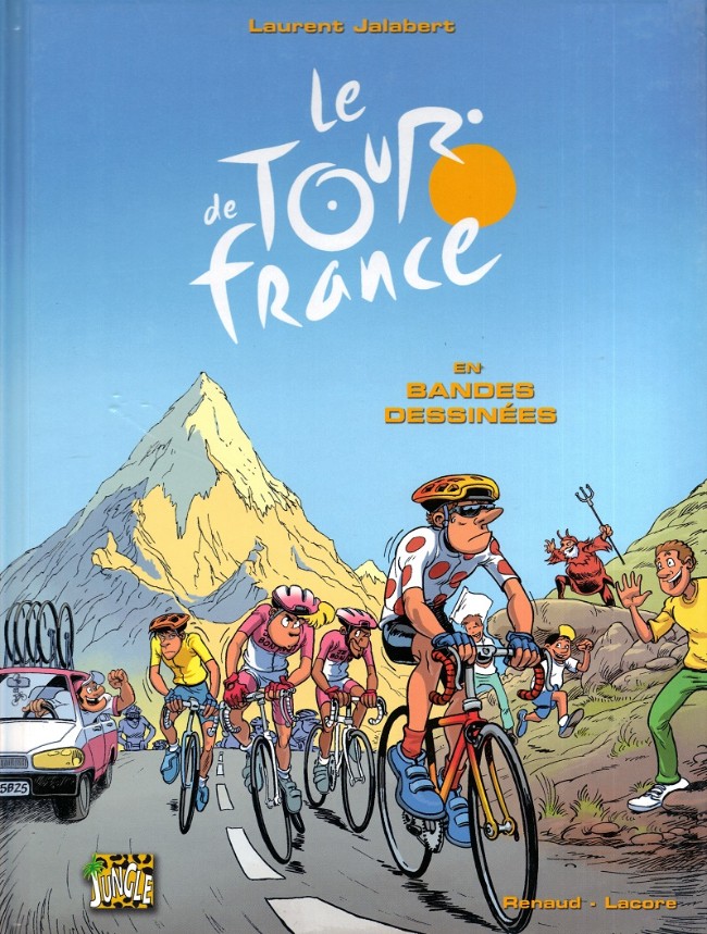 Couverture de l'album Le Tour de France en bandes dessinées Tome 1 Le tour de France en BD