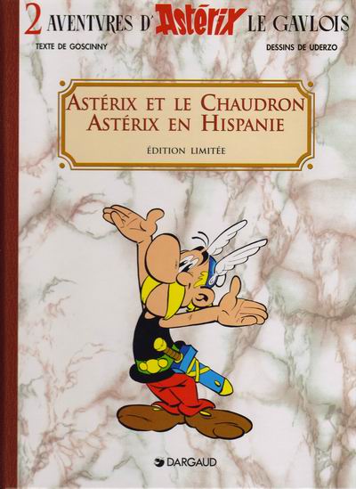Couverture de l'album Astérix Édition limitée Volume 7 Astérix et le chaudron - Astérix en Hispanie