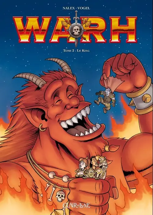 Couverture de l'album Warh Tome 2 Le King