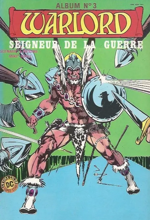 Couverture de l'album Warlord Album N° 3