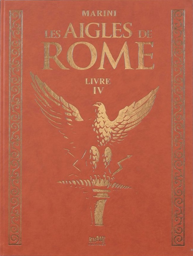 Couverture de l'album Les Aigles de Rome Livre IV