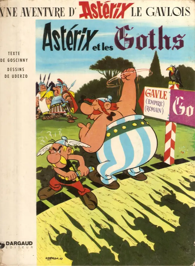 Couverture de l'album Astérix Tome 3 Astérix et les Goths