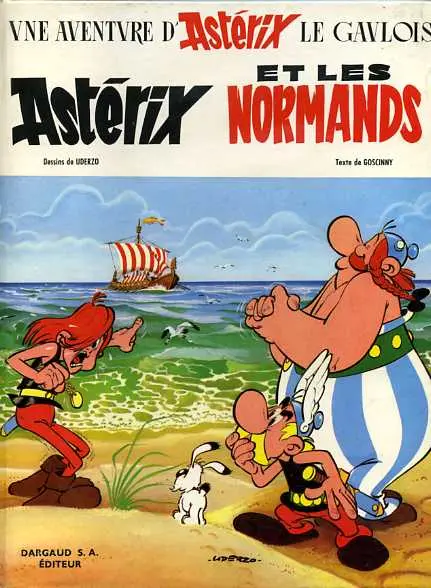 Couverture de l'album Astérix Tome 9 Astérix et les Normands
