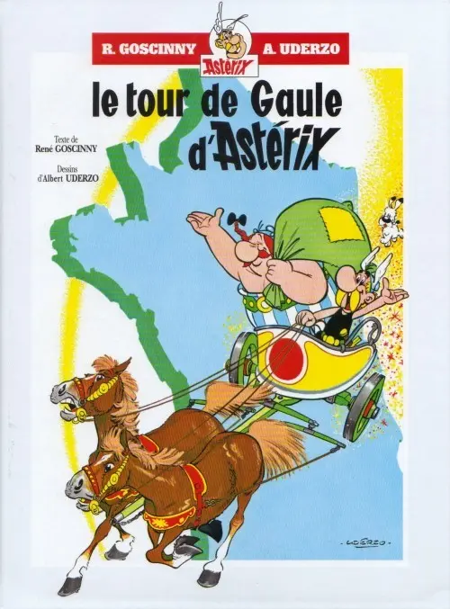 Couverture de l'album Astérix Tomes 5 et 6 Le tour de Gaule d'Astérix / Astérix et Cléopâtre