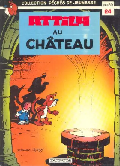 Couverture de l'album Les aventures d'Attila Tome 2 Attila au château