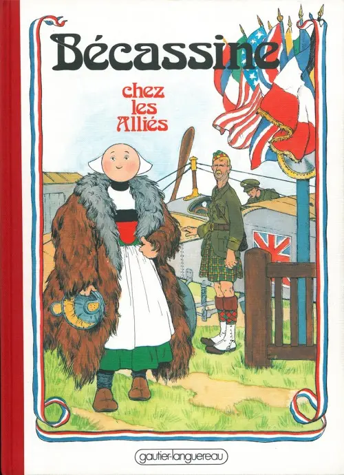 Couverture de l'album Bécassine Tome 3 Bécassine chez les alliés