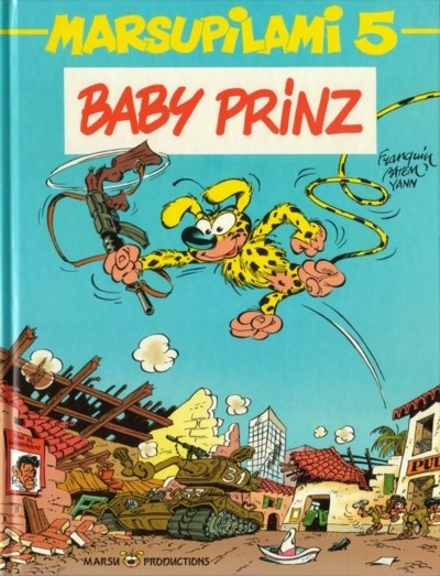 Couverture de l'album Marsupilami Tome 5 Baby Prinz