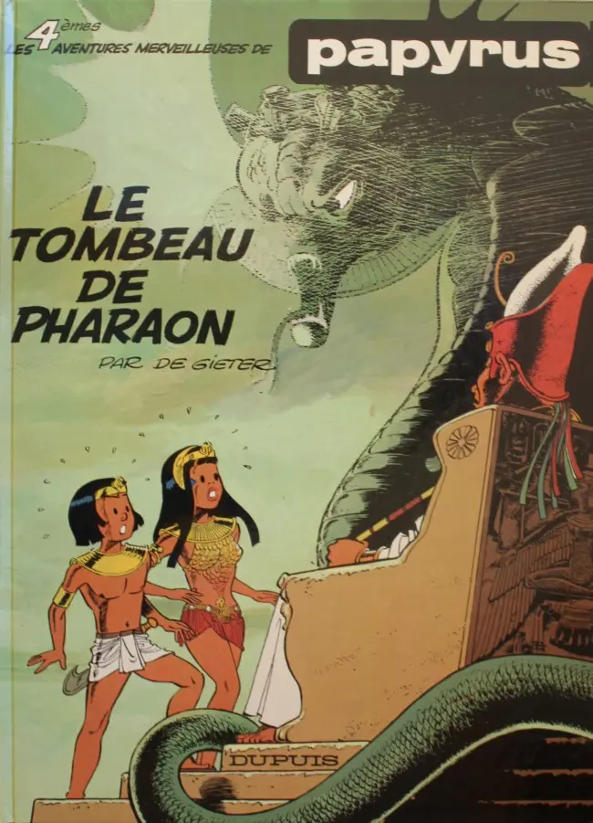 Couverture de l'album Papyrus Tome 4 Le Tombeau de Pharaon