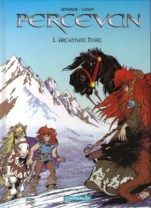 Couverture de l'album Percevan Tome 9 L'Arcantane Noire