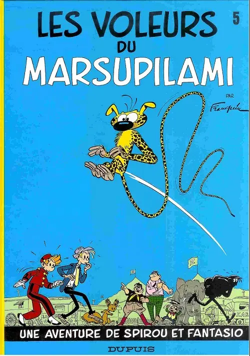 Couverture de l'album Spirou et Fantasio Tome 5 Les voleurs du Marsupilami