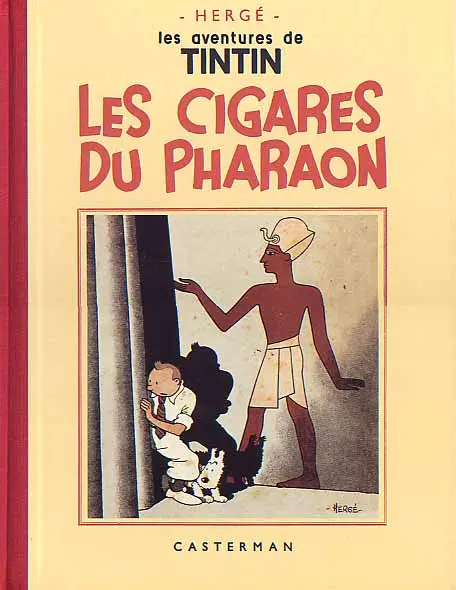 Couverture de l'album Tintin Tome 4 Les cigares du Pharaon