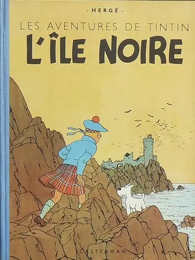 Couverture de l'album Tintin Tome 7 L'Île noire
