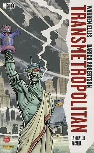 Couverture de l'album Transmetropolitan Tome 2 La Nouvelle Racaille