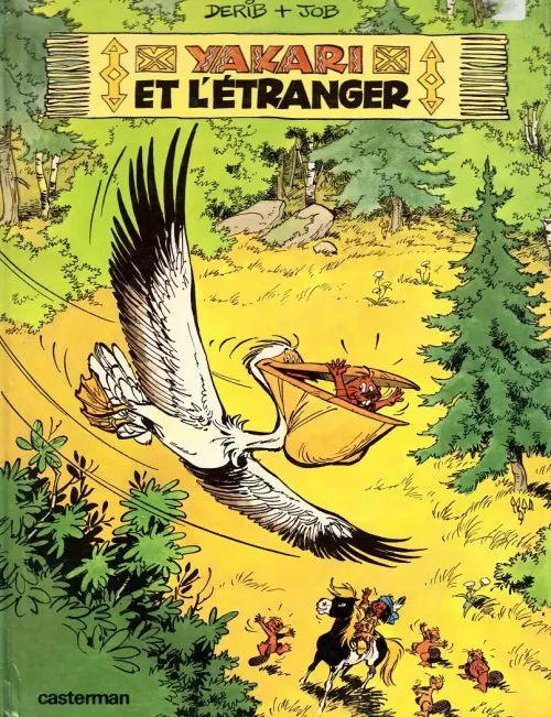 Couverture de l'album Yakari Tome 7 Yakari et l'étranger