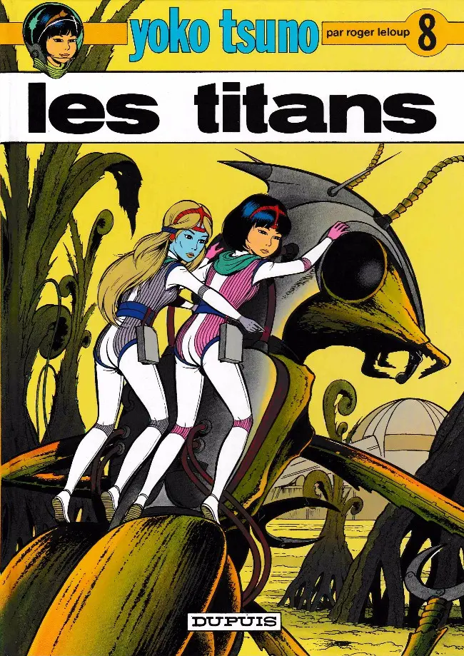 Couverture de l'album Yoko Tsuno Tome 8 Les titans