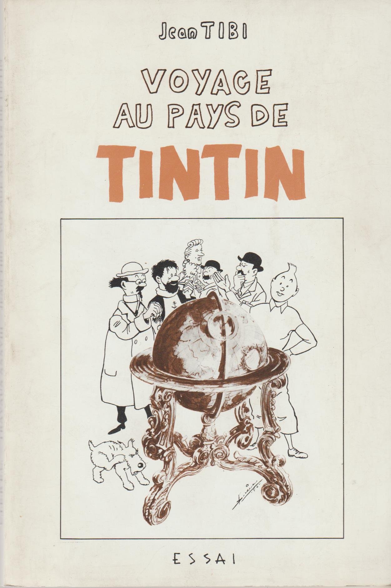 Couverture de l'album Voyage au pays de Tintin