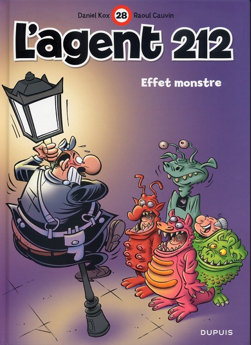 Couverture de l'album L'Agent 212 Tome 28 Effet monstre