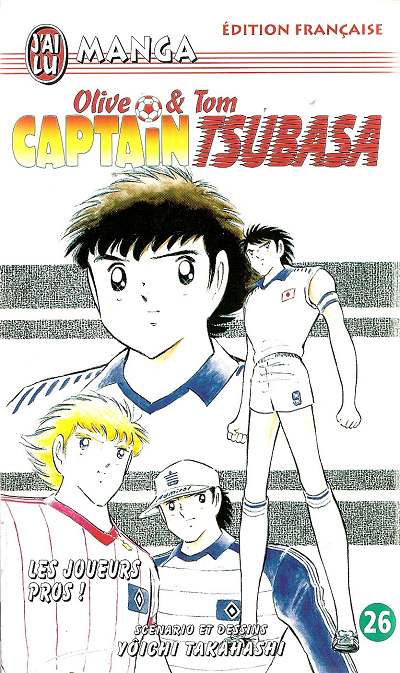Couverture de l'album Captain Tsubasa Tome 26 Les Joueurs pros !