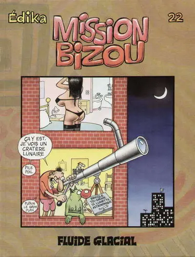 Couverture de l'album Édika Tome 22 Mission Bizou