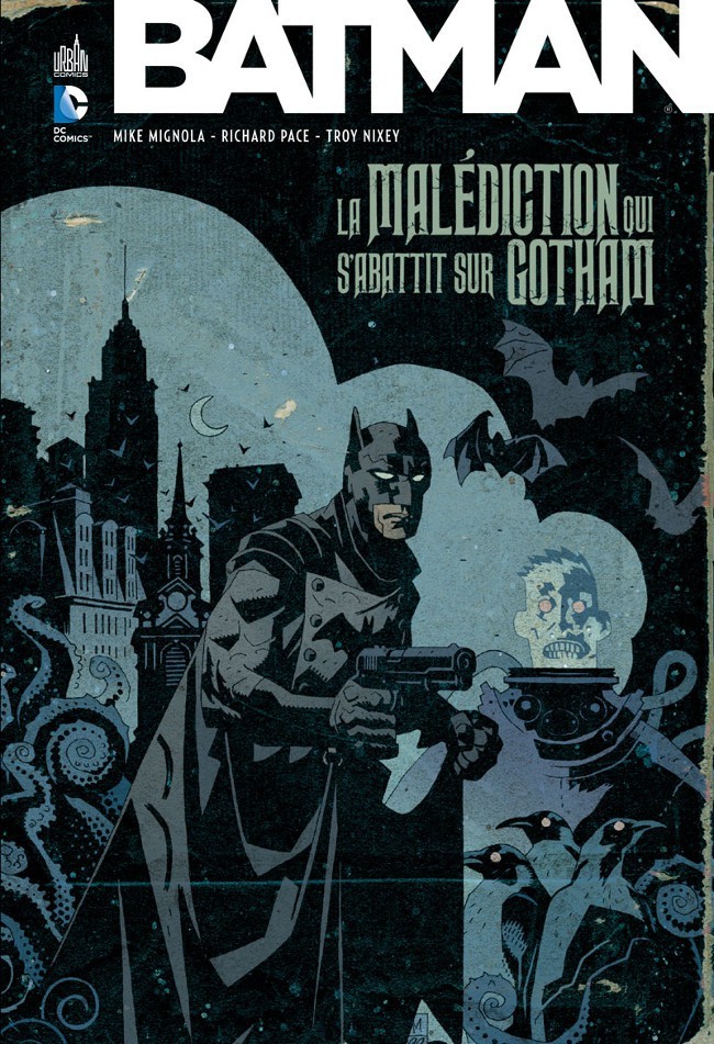 Couverture de l'album Batman : La malédiction qui s'abattit sur Gotham