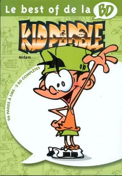 Couverture de l'album Kid Paddle Le best of de la BD - 2