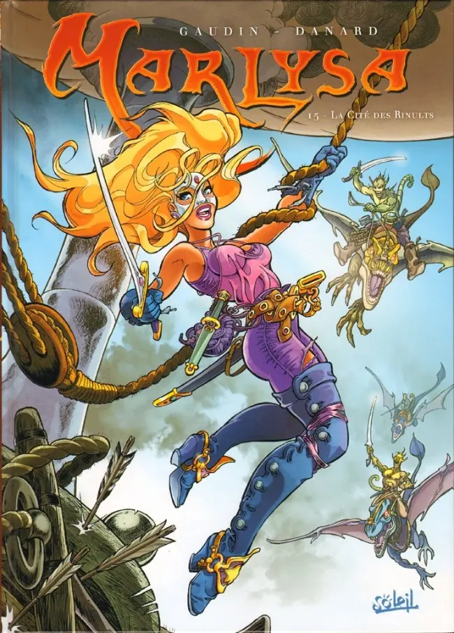 Couverture de l'album Marlysa Tome 15 La cité des Rinults