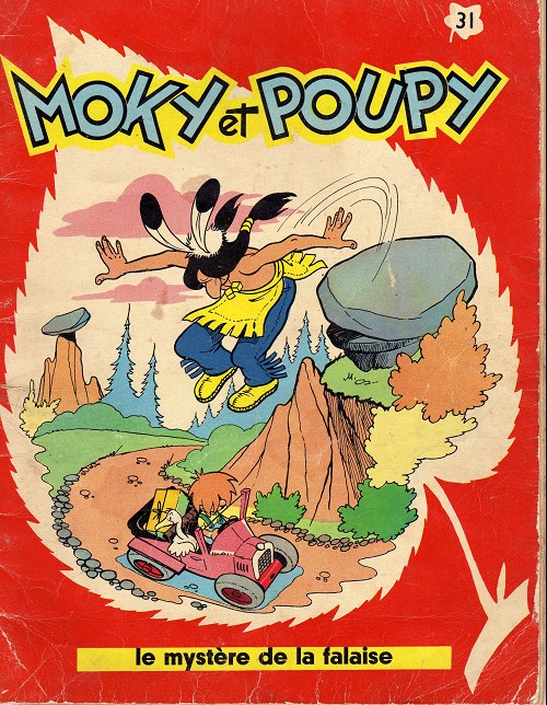 Couverture de l'album Moky et Poupy Tome 31 Le mystère de la falaise