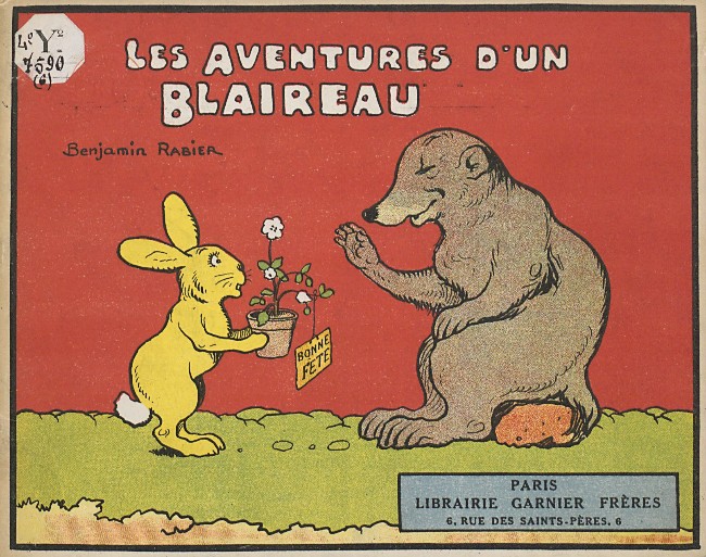 Couverture de l'album Les Aventures d'un Blaireau