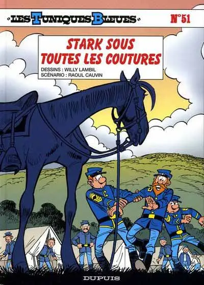 Couverture de l'album Les Tuniques Bleues Tome 51 Stark sous toutes les coutures