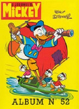 Couverture de l'album Le Journal de Mickey Album N° 52