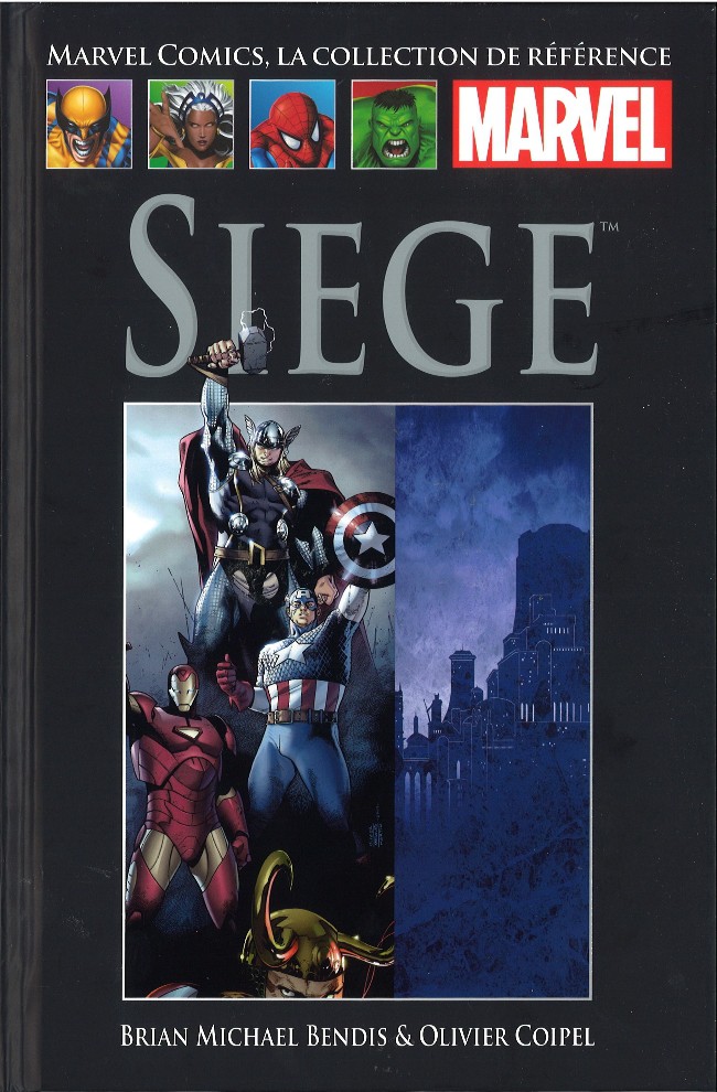 Couverture de l'album Marvel Comics - La collection de référence Tome 56 Siege