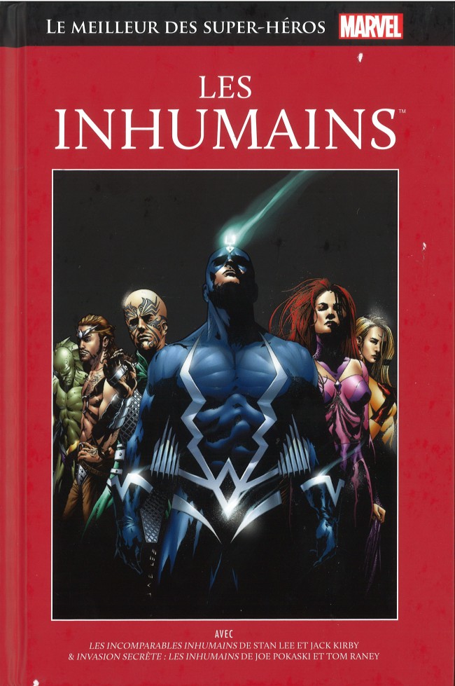 Couverture de l'album Le meilleur des Super-Héros Marvel Tome 30 Les Inhumains