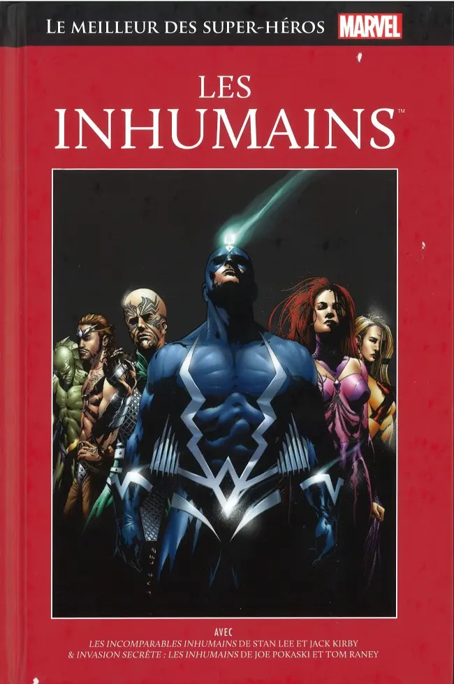 Couverture de l'album Le meilleur des Super-Héros Marvel Tome 30 Les Inhumains