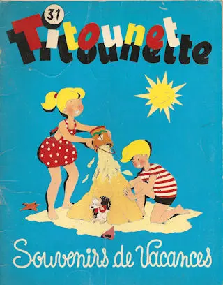 Couverture de l'album Titounet et Titounette Tome 31 Souvenirs de vacances