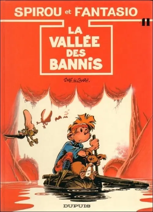 Couverture de l'album Spirou et Fantasio Tome 41 La vallée des bannis