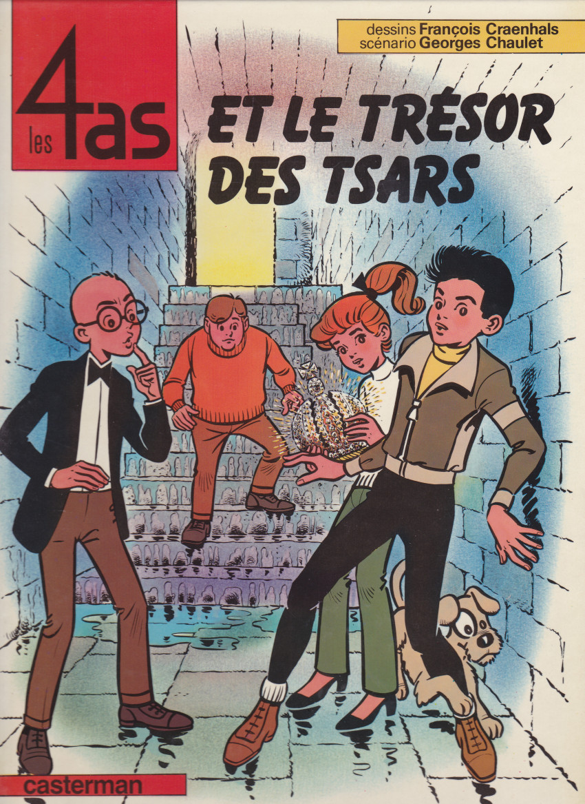 Couverture de l'album Les 4 as Tome 21 Les 4 as et le trésor des tsars