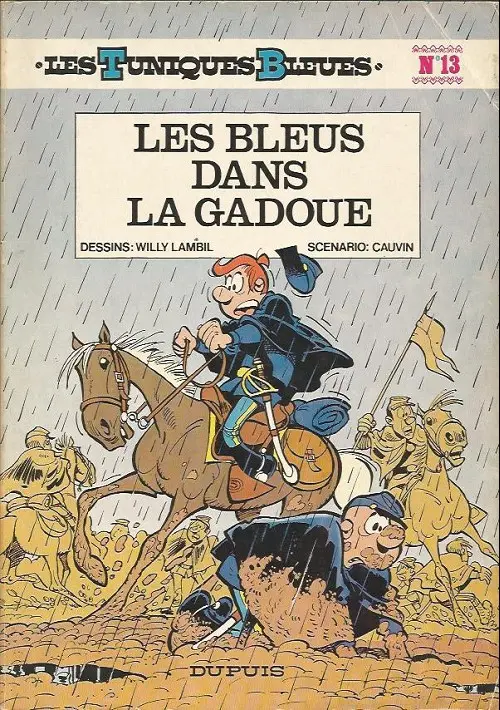 Couverture de l'album Les Tuniques Bleues Tome 13 Les bleus dans la gadoue