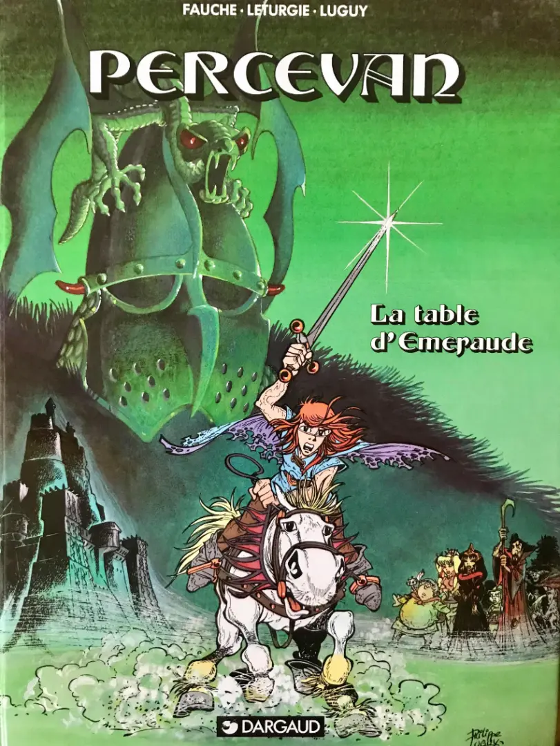 Couverture de l'album Percevan Tome 8 La table d'émeraude