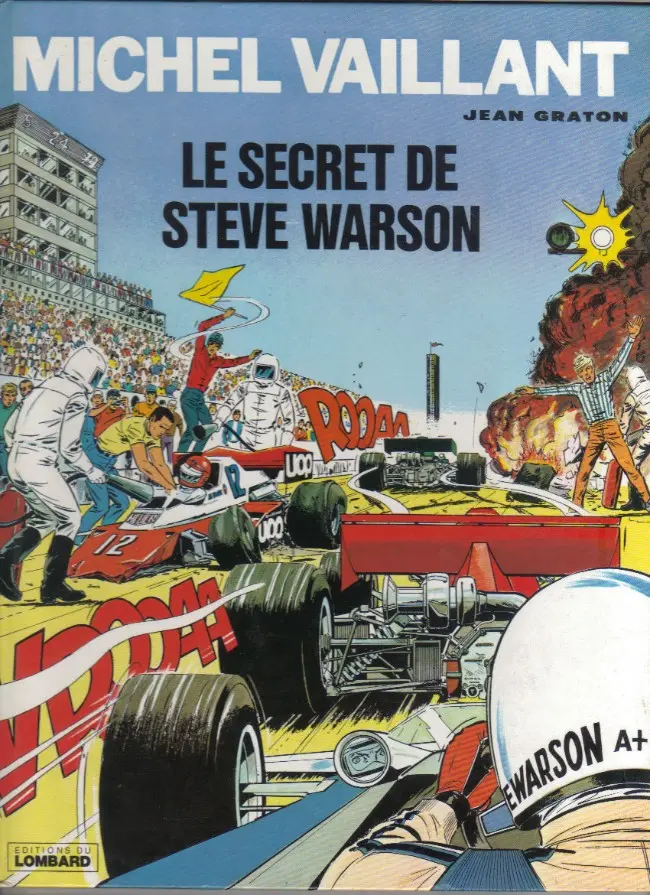 Couverture de l'album Michel Vaillant Tome 28 Le secret de Steve Warson