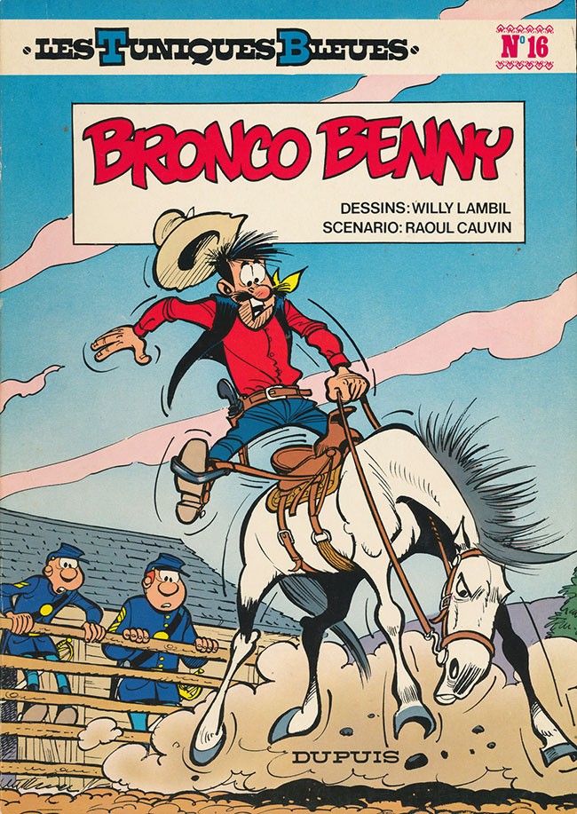 Couverture de l'album Les Tuniques Bleues Tome 16 Bronco Benny