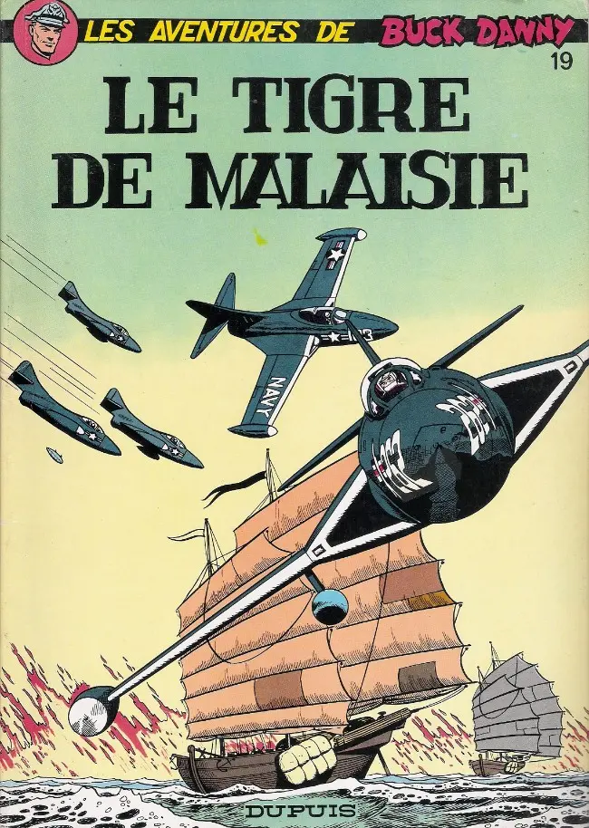 Couverture de l'album Buck Danny Tome 19 Le Tigre de Malaisie