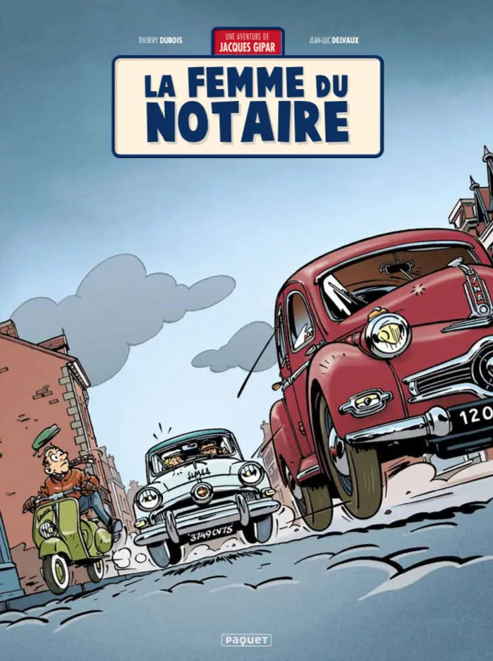 Couverture de l'album Une aventure de Jacques Gipar Tome 4 La femme du notaire