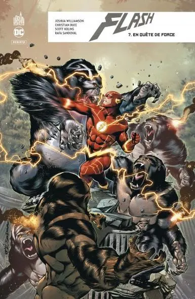 Couverture de l'album Flash Rebirth Tome 7 En quête de force