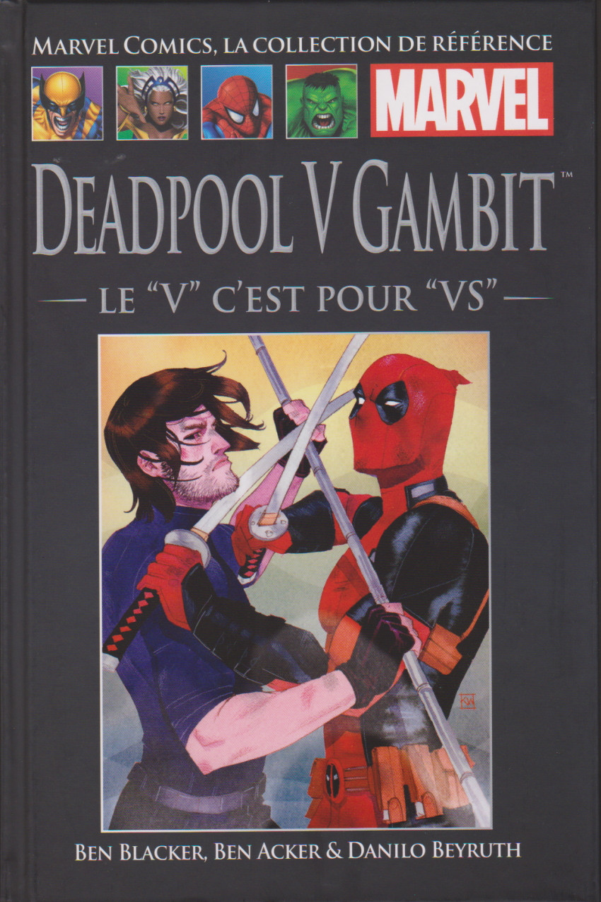 Couverture de l'album Marvel Comics - La collection de référence Tome 185 Deadpool V Gambit : Le V c'est pour VS