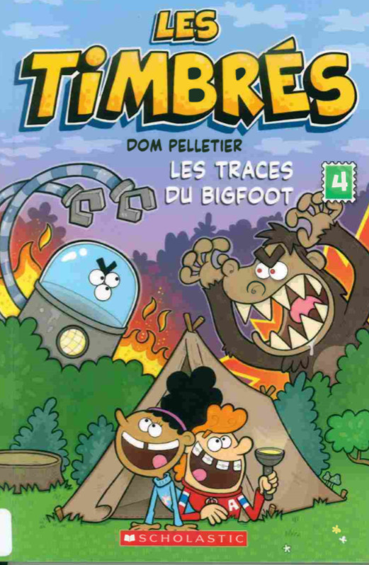 Couverture de l'album Les timbrés 4 Les traces du bigfoot