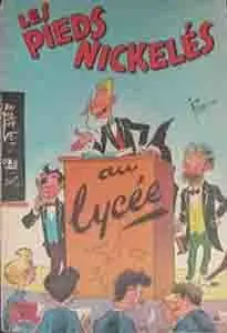 Couverture de l'album Les Pieds Nickelés Tome 18 Les Pieds Nickelés au lycée