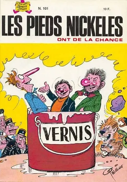 Couverture de l'album Les Pieds Nickelés Tome 101 Les Pieds Nickelés ont de la chance