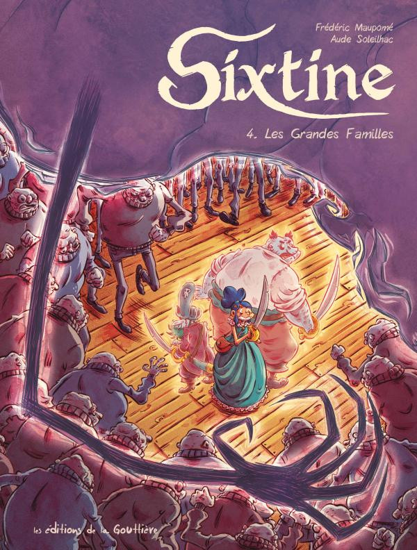 Couverture de l'album Sixtine Tome 4 Les grandes familles