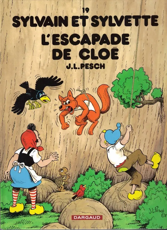 Couverture de l'album Sylvain et Sylvette Tome 19 L'escapade de Cloé
